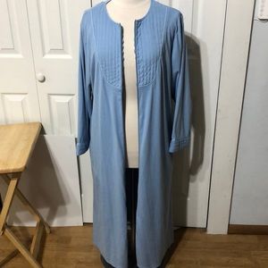Vintage Vanity Fair Blue Robe